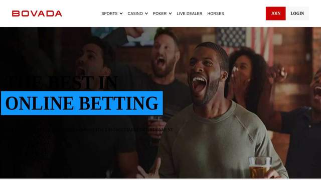 Bovada casino screenshot